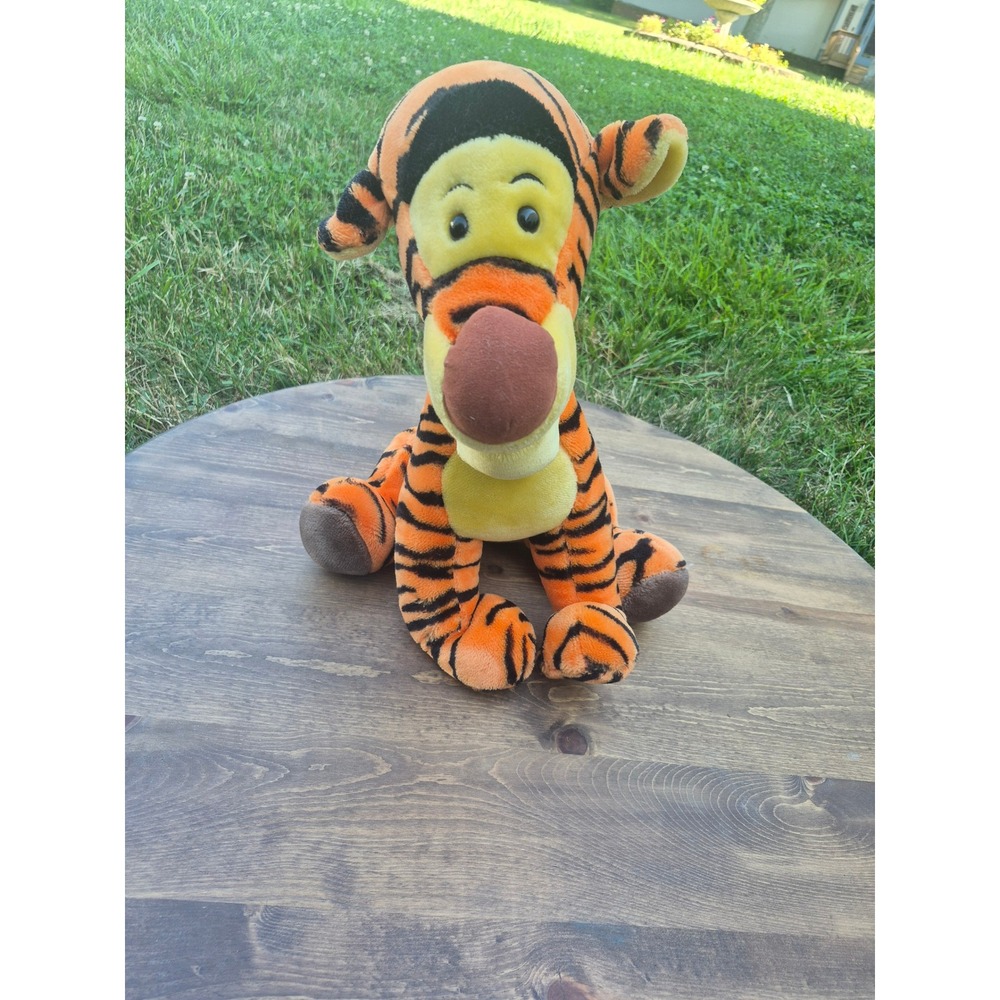 Disney Parks Winnie the Pooh Tigger Plush Stuffed Animal Toy 18 Inch Large